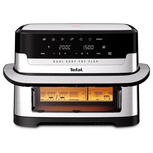 AIR FRYER  EY922DE0 BLACK INOX DUAL EASY FRY AIRFRYER 2700W 9LT